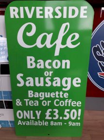 Riverside Cafe Banner