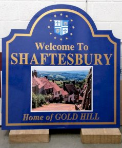 Shaftesbury Town Sign