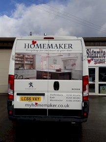 Homemaker Van Graphics